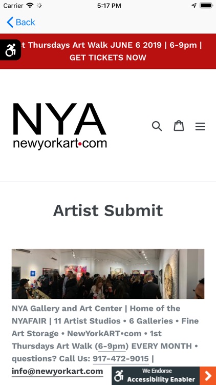 NYA | newyorkart.com screenshot-5