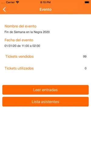 Controltickets screenshot 3