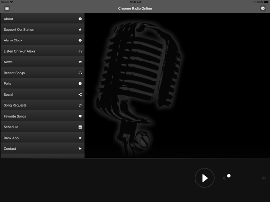 Screenshot #4 pour Crooner Radio Online