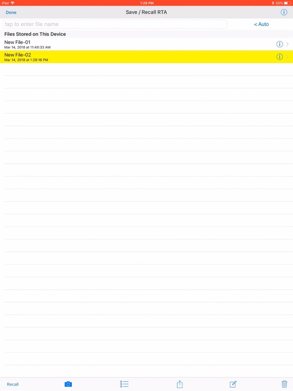 Acoustiblok Sound Analyzer iPad screenshot 2 - Business app