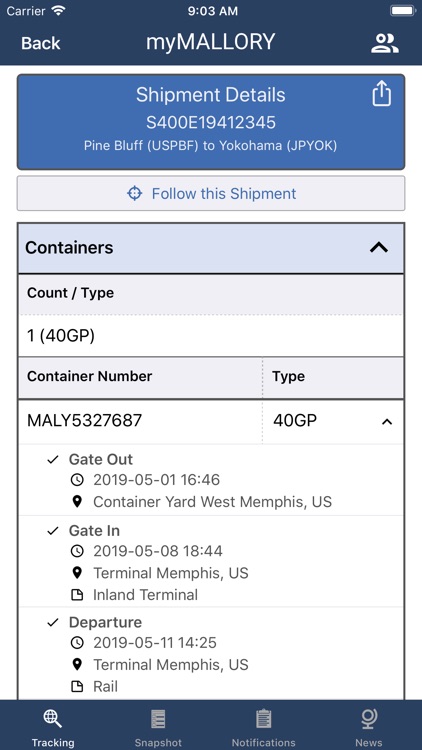 myMALLORY screenshot-3