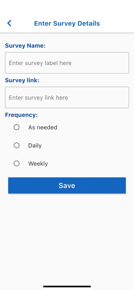 MoSHI Surveys