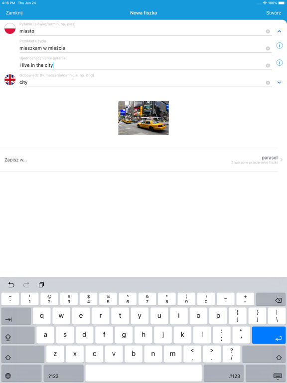 Screenshot #5 pour Fiszkoteka - fiszki językowe