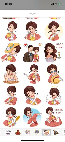 Game screenshot Lady Style Funny Stickers apk
