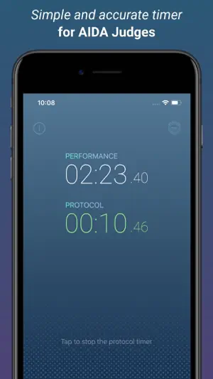AIDA Judge Stopwatch screenshot 1