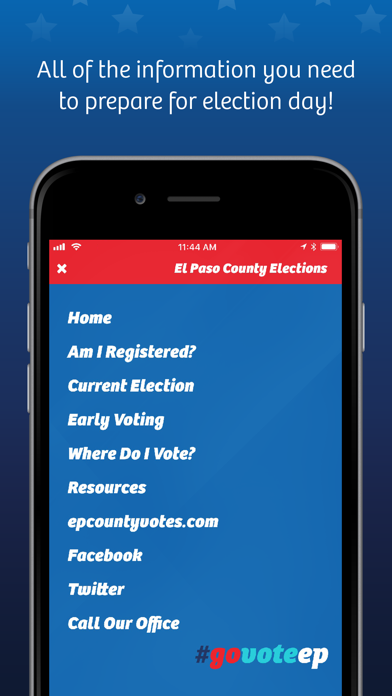 El Paso County Elections Screenshot