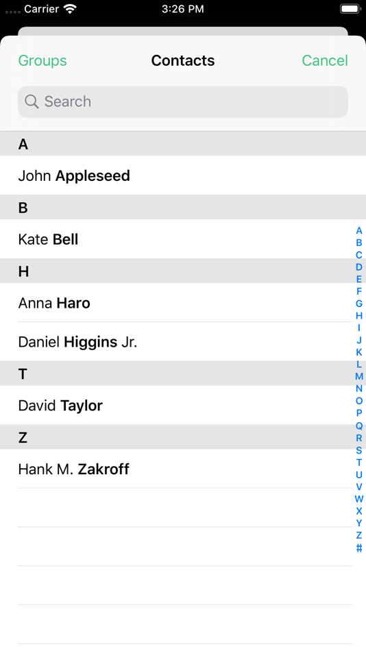 #3. Contact If Found (iOS) 由: Amini Stellae