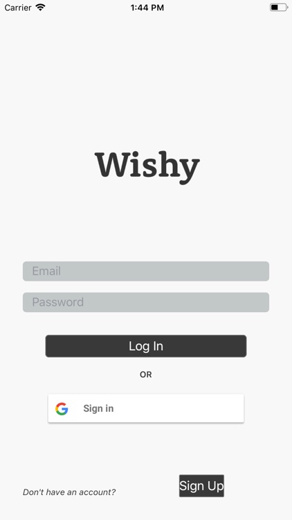 Wishy - Wish Lists for Friends