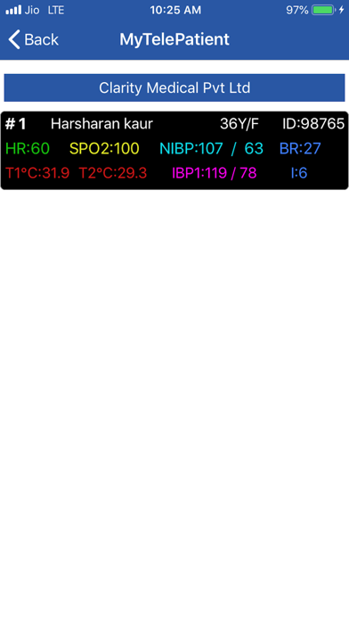 MyTelePatient screenshot 2