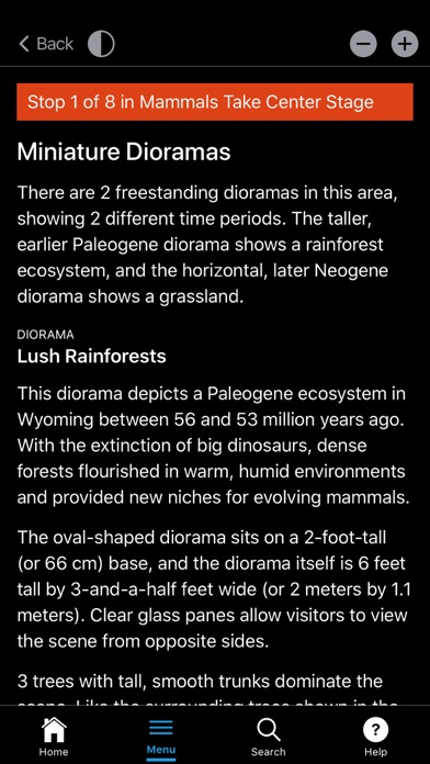 Deep Time Audio Description iPhone screenshot 6 - Education app