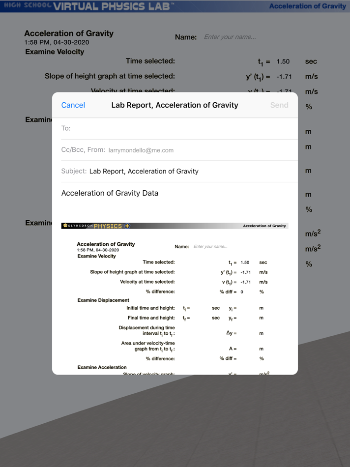 #5. PP+ Acceleration of Gravity (iOS) بواسطة: Polyhedron Learning Media, Inc.