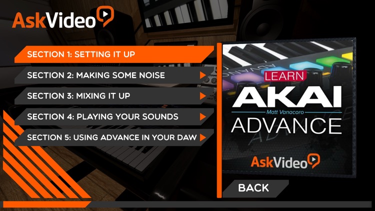 Video Manual For AKAI Advance