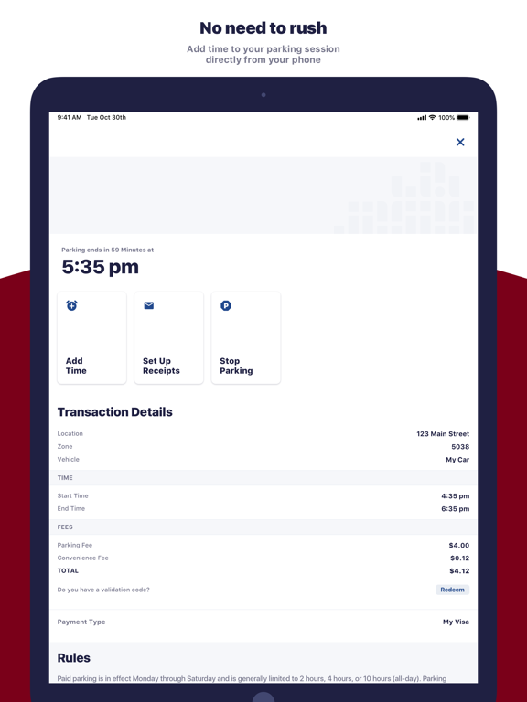 Park Duluth iPad screenshot 4 - Travel app