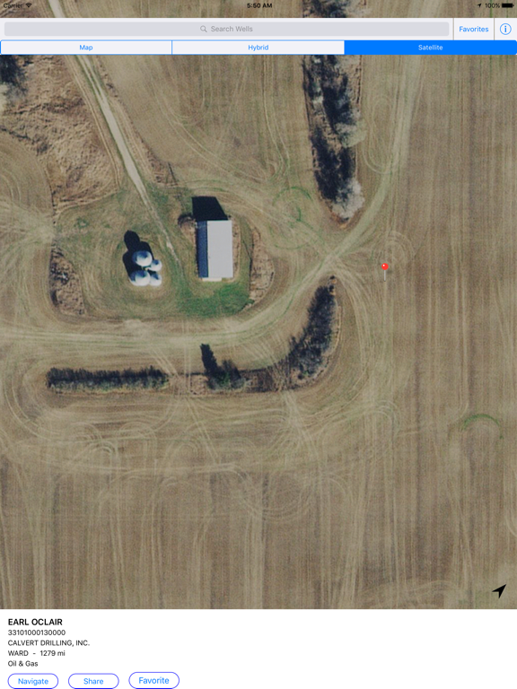 Screenshot #6 pour North Dakota Oil Well Finder