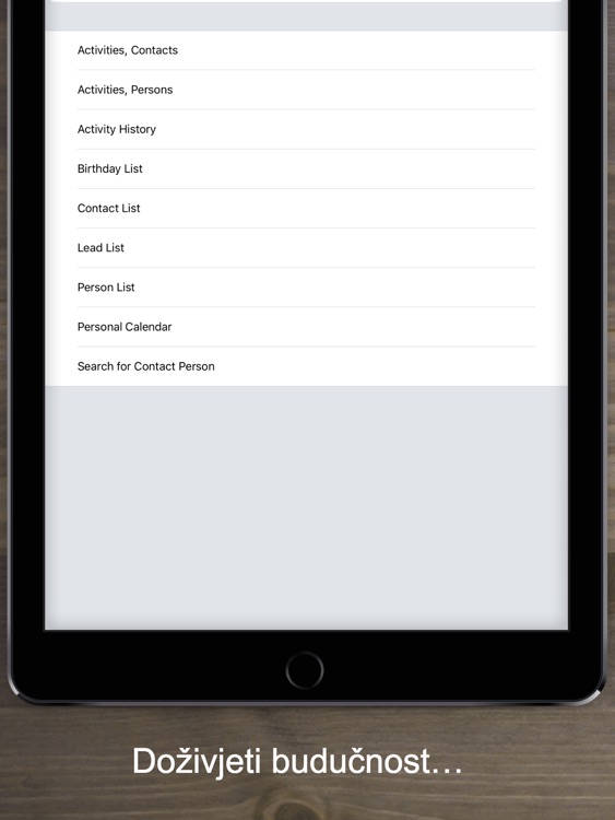 Standard CRM za iPad screenshot-4