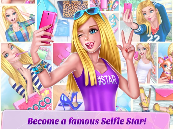 Selfie Queen Star iPad app afbeelding 1