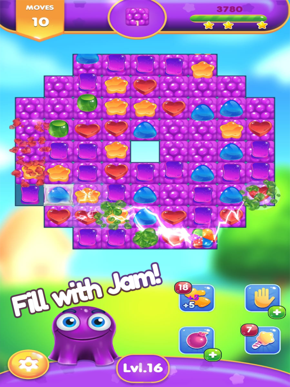 Screenshot #6 pour Jelly Sweet: Match 3 Candies