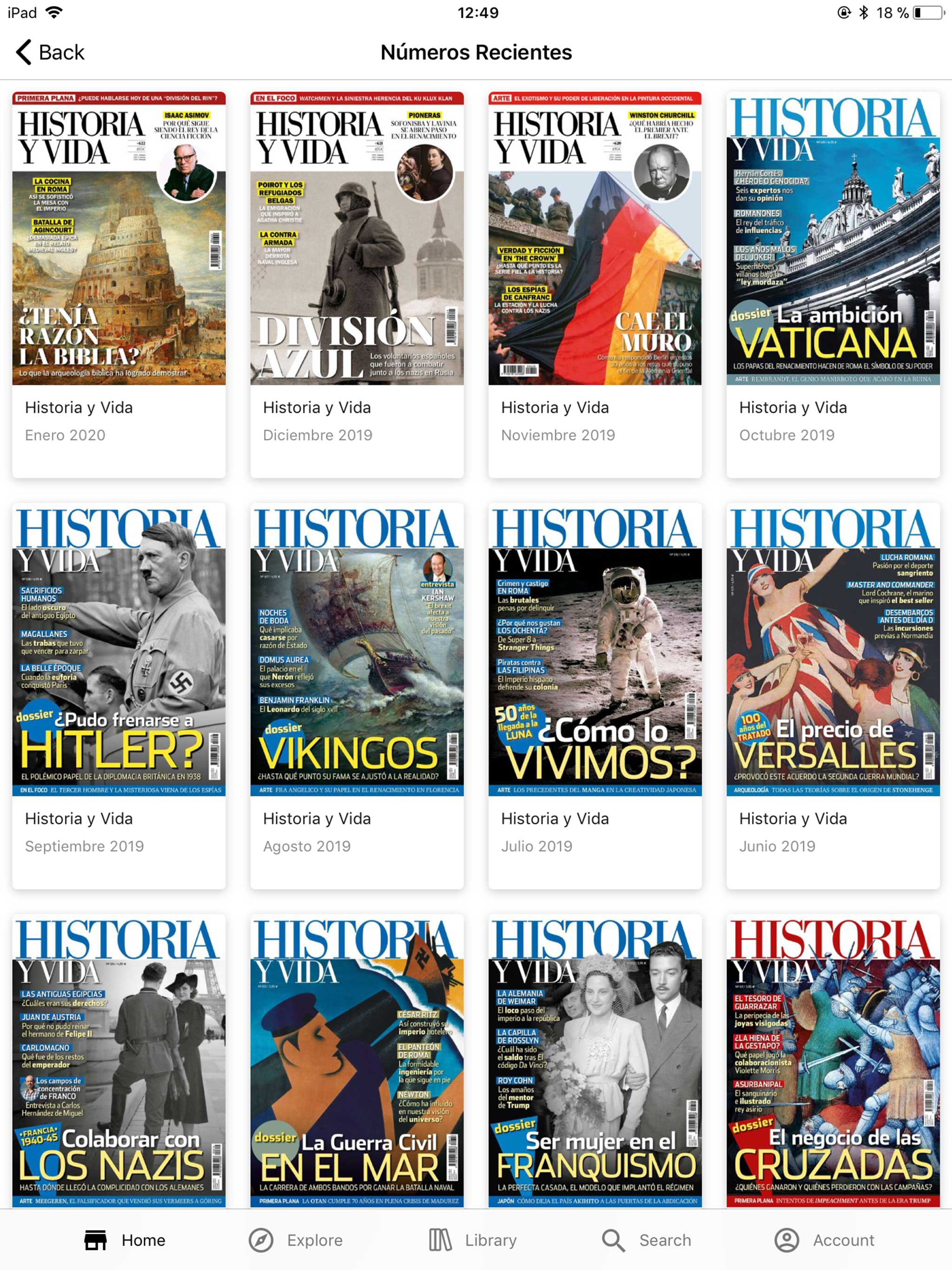 Historia y vida