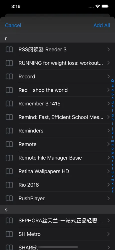 Shortcut Manager