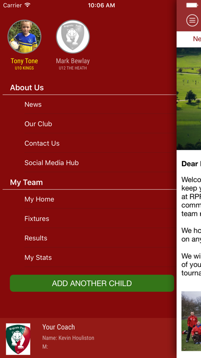 Regents Park FC Screenshot