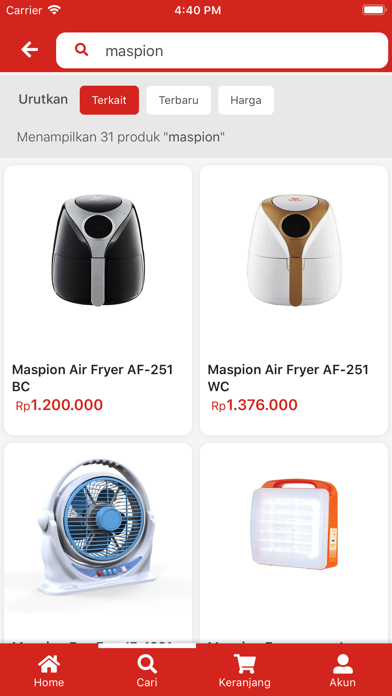 Screenshot #3 pour MitraJual Belanja Online