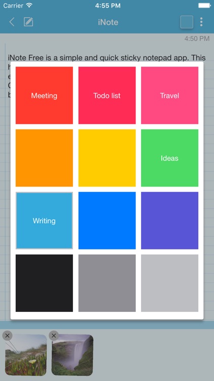 iNote - Sticky Note by Color screenshot-3