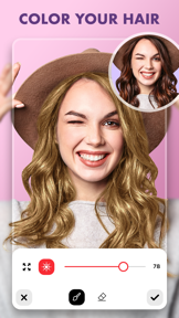 Hair Color Changer­ screenshot