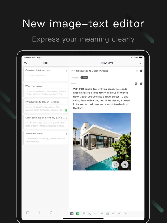 FastCopy-Fast input iPad screenshot 5 - Productivity app