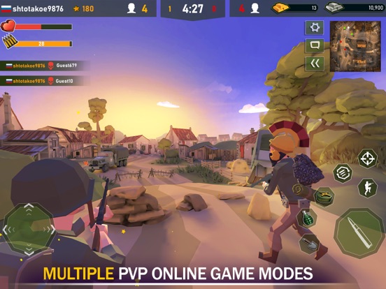 War Ops: WW2 Gun Shooting Game iPad screenshot 2 - Games app