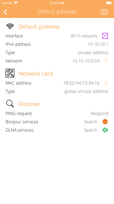 Air Address Screenshot