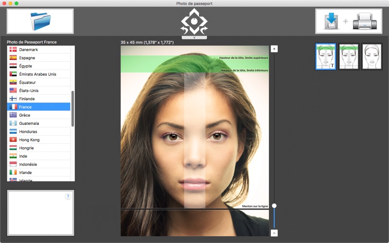 Screenshot #1 pour Photo de passeport