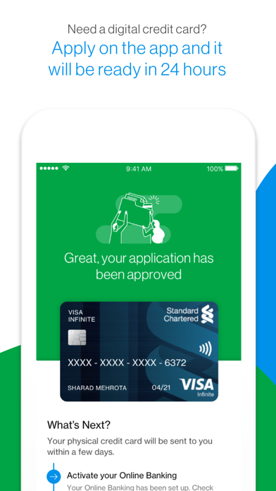 Screenshot #3 pour SC Mobile Banking (UAE)