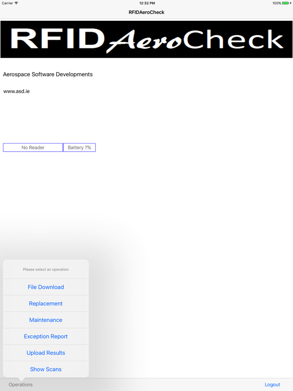 Screenshot #5 pour RFIDAeroCheck