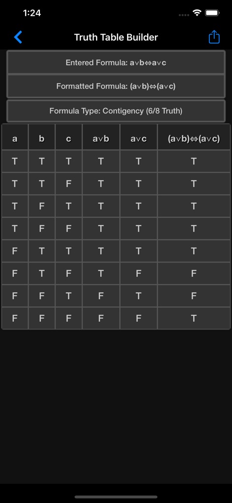 Truth Table Builder - Education App | MWM