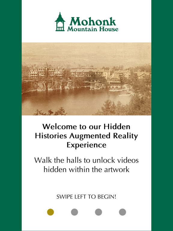 Mohonk Hidden Histories iPad screenshot 1 - Entertainment app