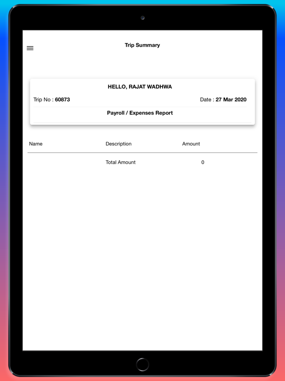 Wheelking Transhaul iPad screenshot 5 - Travel app