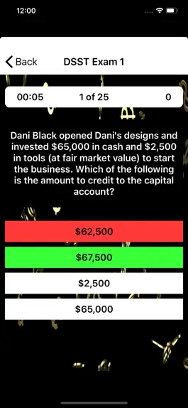 Game screenshot DSST Financial Accounting Prep hack