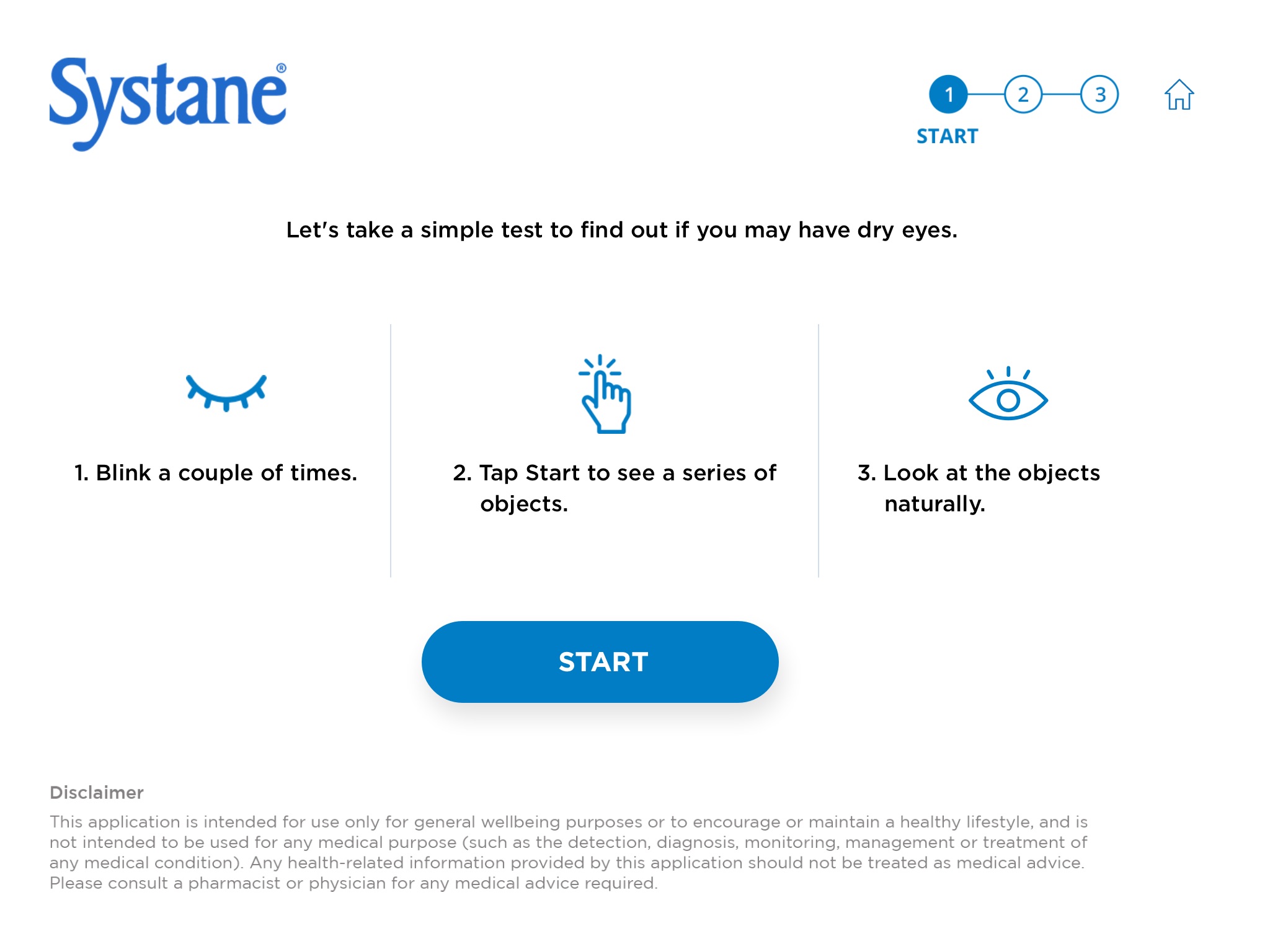 Systane Digital Dry Eye Test screenshot 2