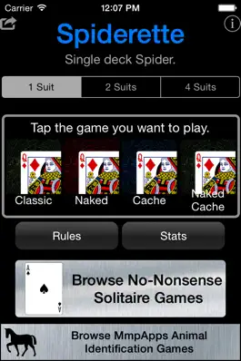 Game screenshot Spiderette Classic Solitaire mod apk