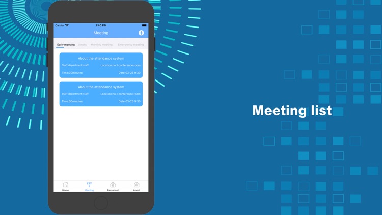 Efficient meeting