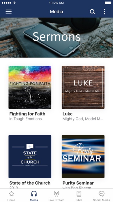 West Hills Community Church Screenshot