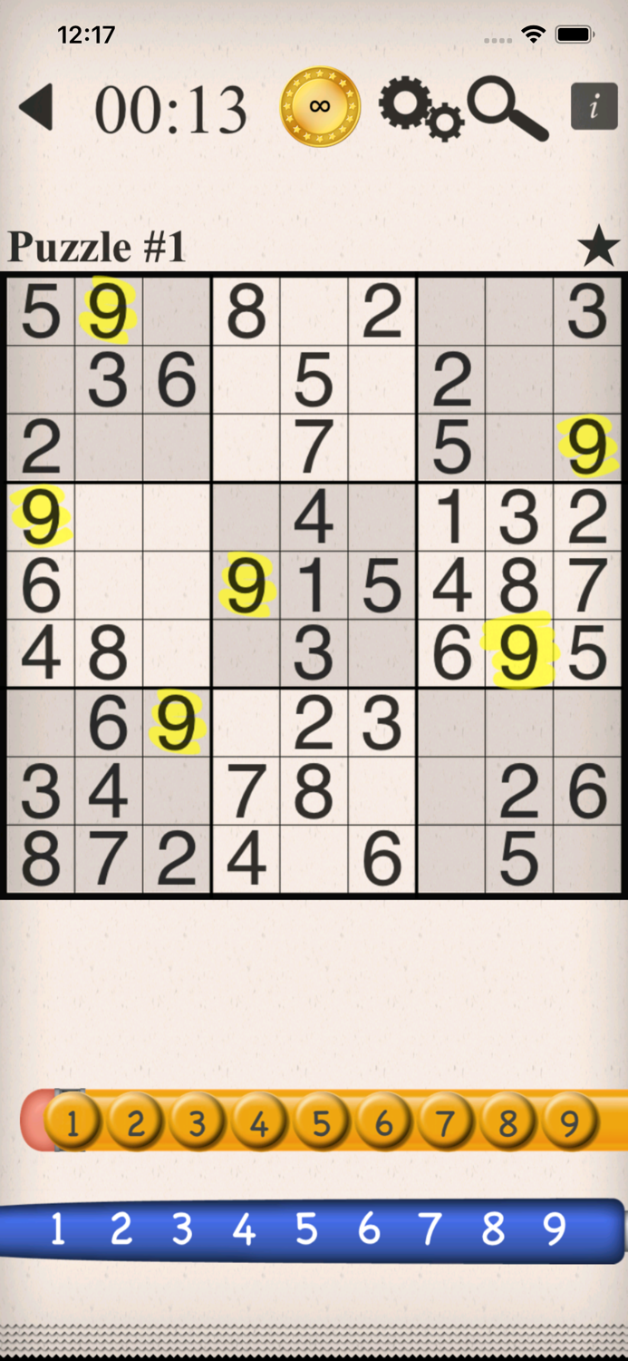 Erics Sudoku –Classic Puzzles