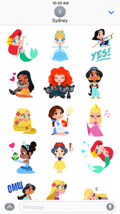 Screenshot #2 pour Disney Stickers: Princess