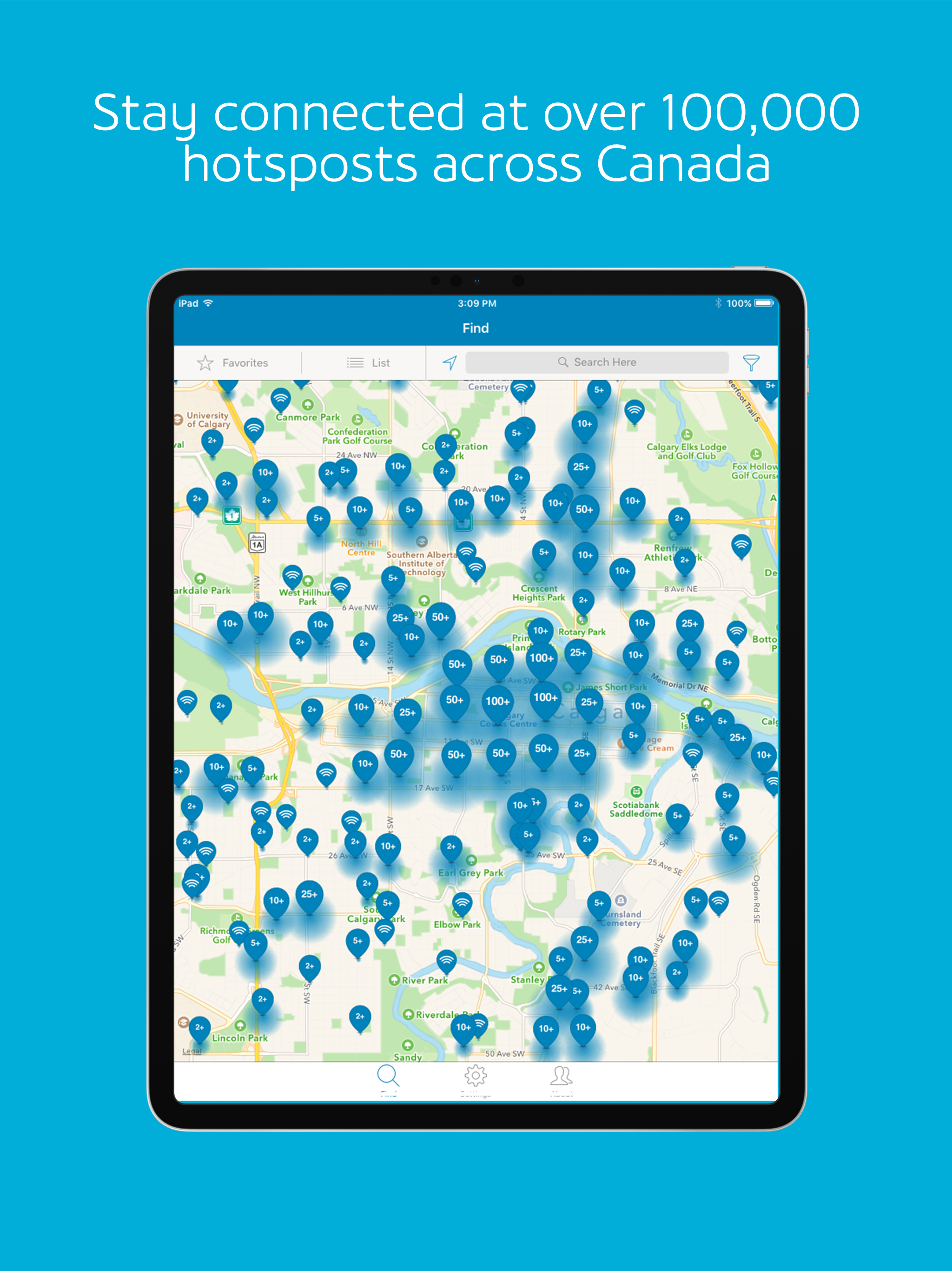 Shaw Go WiFi Finder