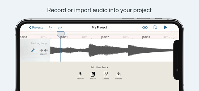 ‎Hokusai Audio Editor Capture d'écran