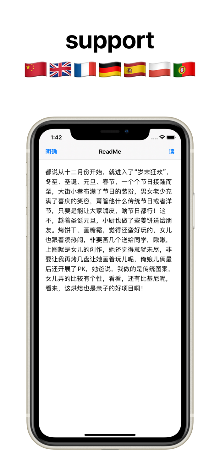 Text to speech reader