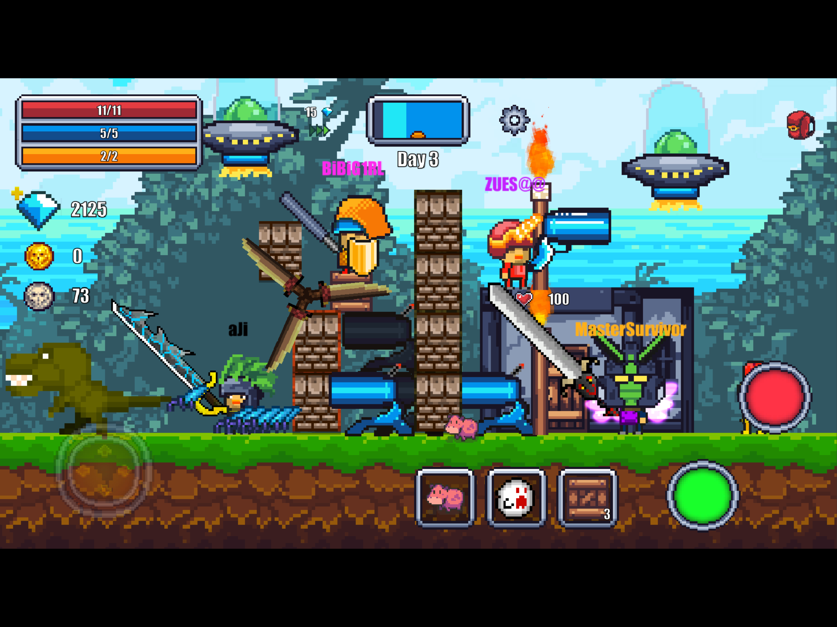 Pixel Survival World - Online screenshot 9