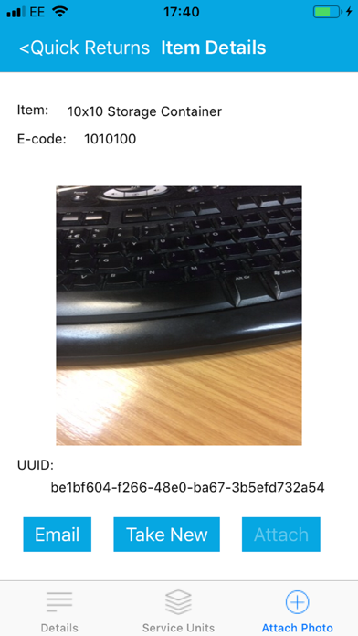RentalResult QRv2 Screenshot