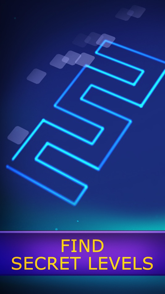#3. Glow Blocks: Neon Puzzle (iOS) 来自: Alexander Maslennikov