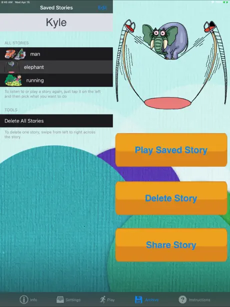 StoryBuilder for iPad